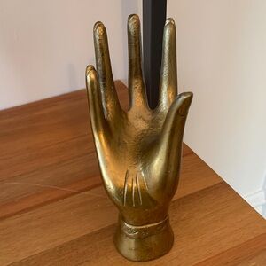 Elegant Gold Hand Sculpture